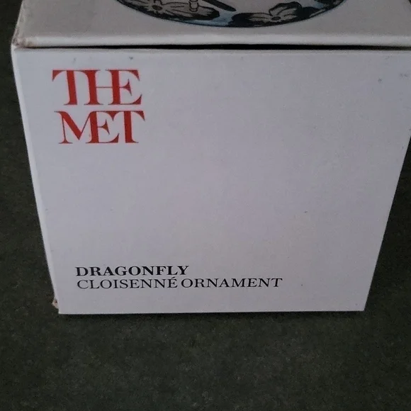 The Met, Dragonfly Cloisonne Ornament